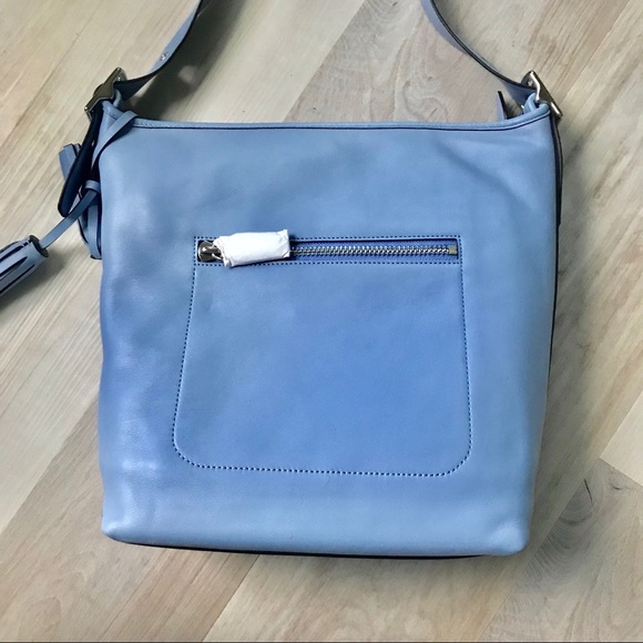 NWT Coach Blue Shoulder Bag - Picture 3 of 8